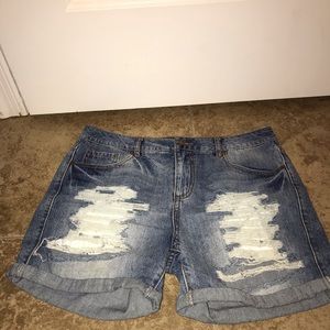 Forever 21 Distressed shorts